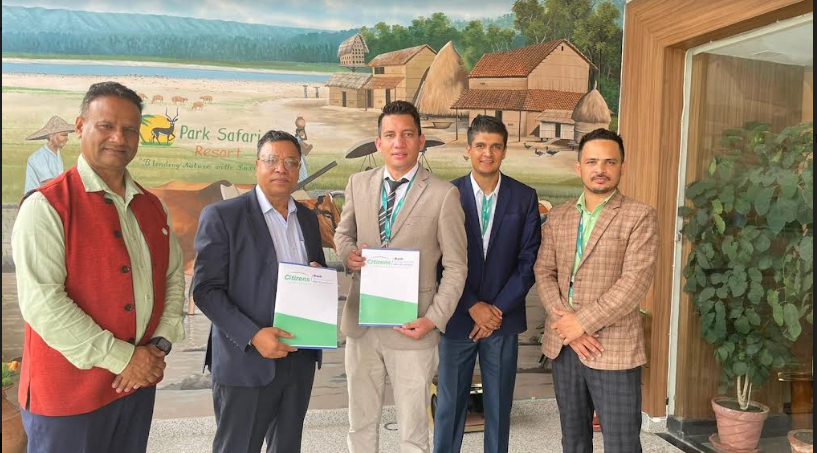 सिटिजन्स बैंक र पार्क सफारी रिसोर्टबीच समझदारी