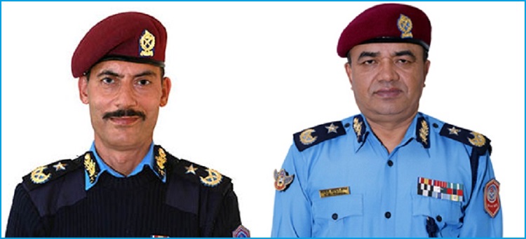 आईजीपी नियुक्तिविरूद्ध एआईजी पोखरेल र थापा अदालत जाँदै