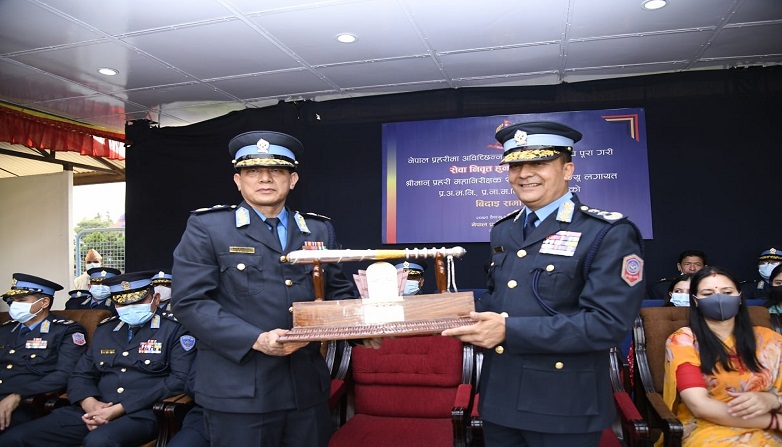 प्रहरी महानिरीक्षक शैलेश थापा क्षेत्रीको बिदाई