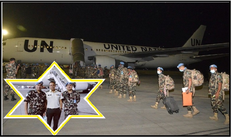 सेनानी मुकुन्द न्यौपानेको  नेतृत्वमा १७७ जनाको टोली मिनुस्का मिसनमा