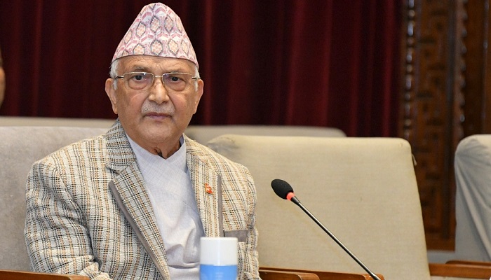गठबन्धन सरकारले आयल निगमलाई खारेज गर्न प्रयास गरेको ओलीको आरोप