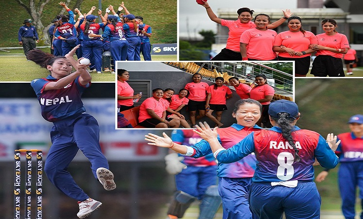 एसीसी महिला च्याम्पियनसिप : फाइनल प्रवेशका लागि नेपाल र युएई भिड्दै