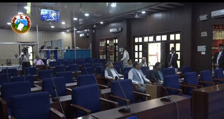 गण पुरक संख्या नपुगेपछि सुदूरपश्चिम प्रदेशसभाको बैठक स्थगित