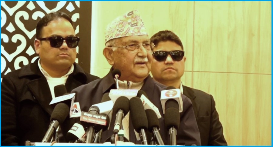 बालेनप्रति ओलीको छुद्र टिप्पणी, बतासे अण्डाबाट चल्ला निस्किदैन